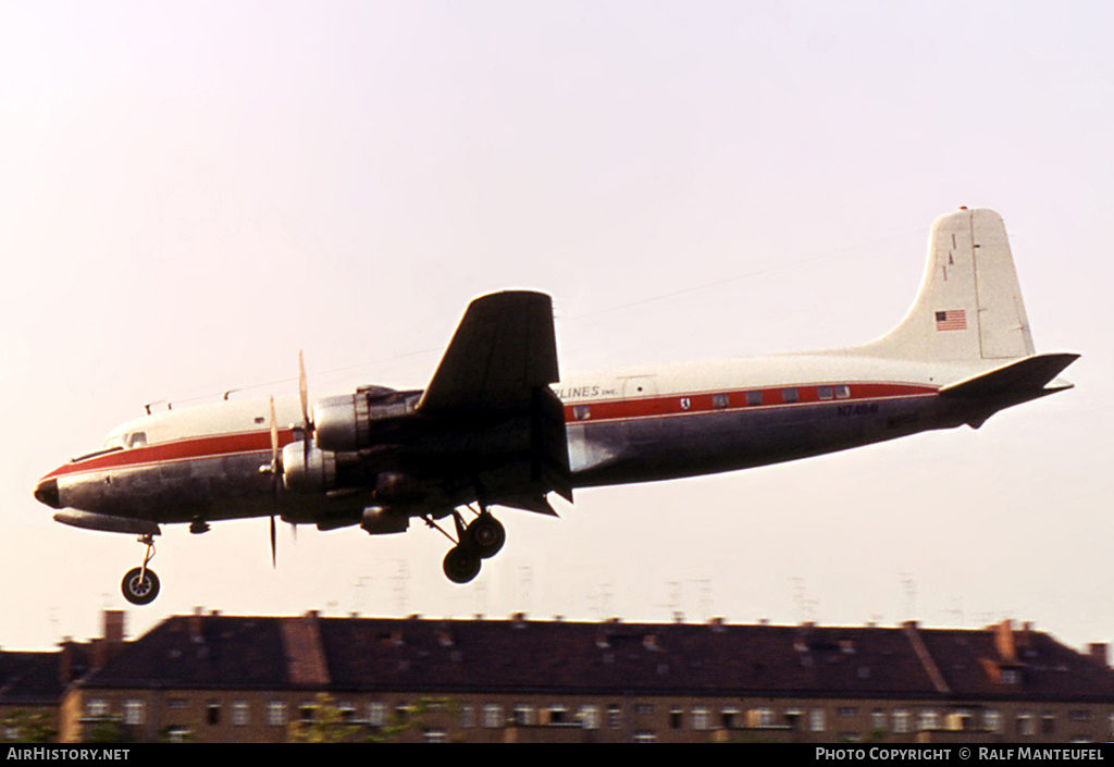 Aircraft Photo of N74841 | Douglas DC-6 | International Airlines Inc. - IAI | AirHistory.net #498669