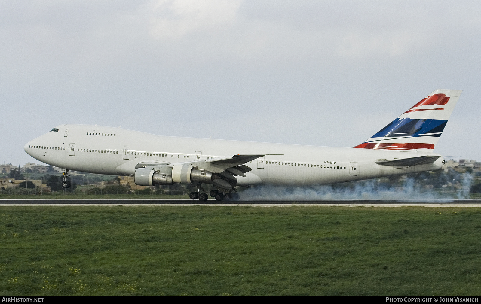 Aircraft Photo of HS-UTR | Boeing 747-246B | Orient Thai Airlines | AirHistory.net #498672