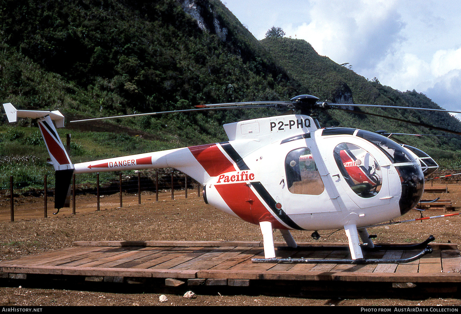 Aircraft Photo of P2-PHQ | Hughes 500D (369D) | Pacific Helicopters | AirHistory.net #498676