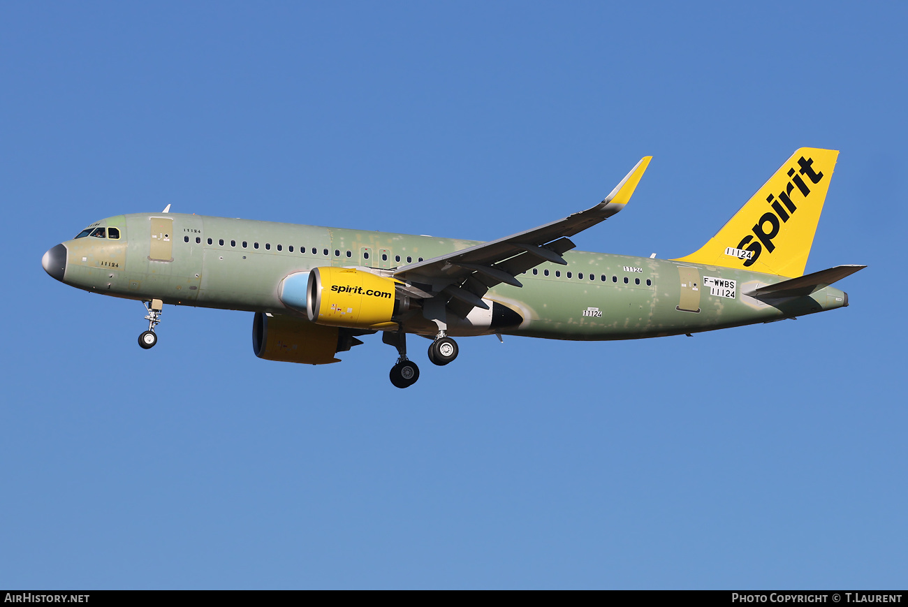 Aircraft Photo of F-WWBS | Airbus A320-271N | Spirit Airlines | AirHistory.net #498691