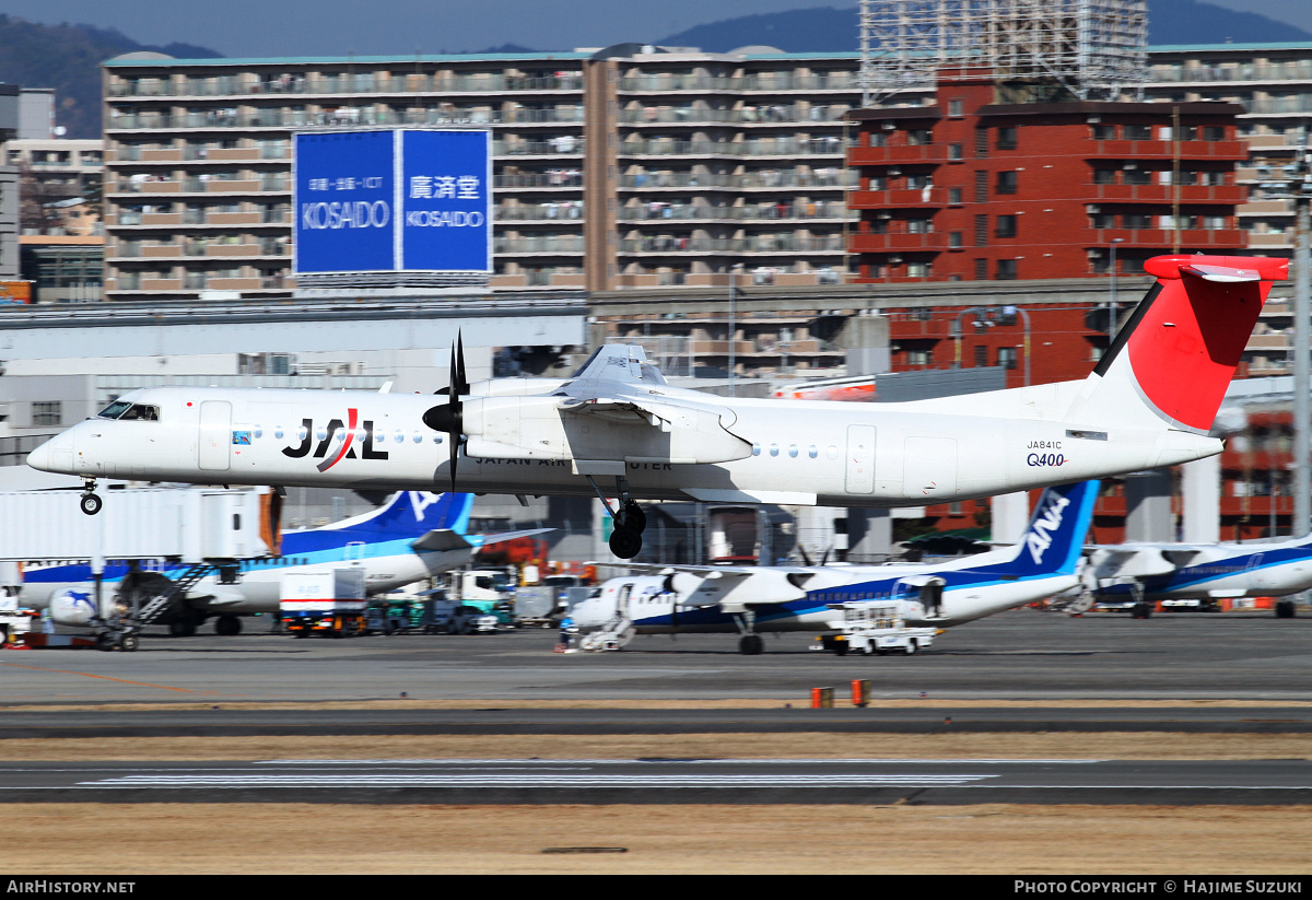 Aircraft Photo of JA841C | Bombardier DHC-8-402 Dash 8 | Japan Airlines - JAL | AirHistory.net #498699