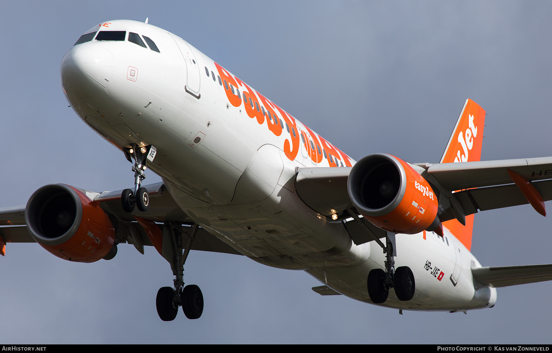 Aircraft Photo of HB-JXE | Airbus A320-214 | EasyJet | AirHistory.net #498735