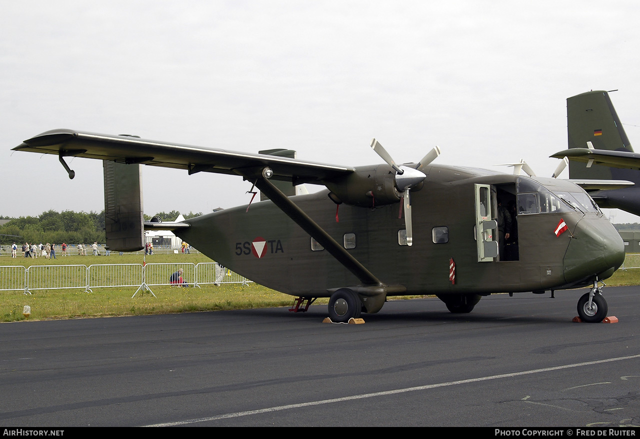 Aircraft Photo of 5S-TA | Short SC.7 Skyvan 3M-400 | Austria - Air Force | AirHistory.net #498736