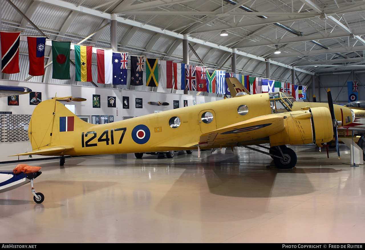 Aircraft Photo of 12417 | Avro 652A Anson V | Canada - Air Force | AirHistory.net #498740