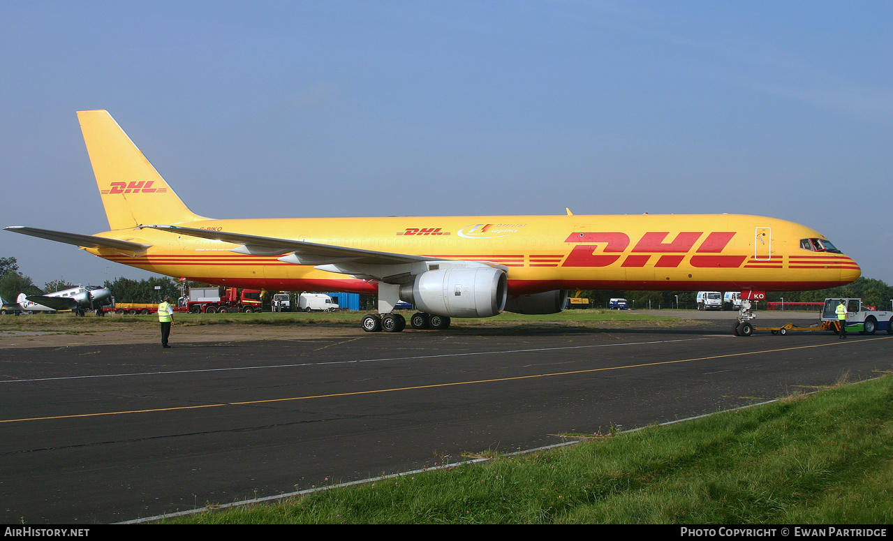 Aircraft Photo of G-BIKO | Boeing 757-236/SF | DHL International | AirHistory.net #498752