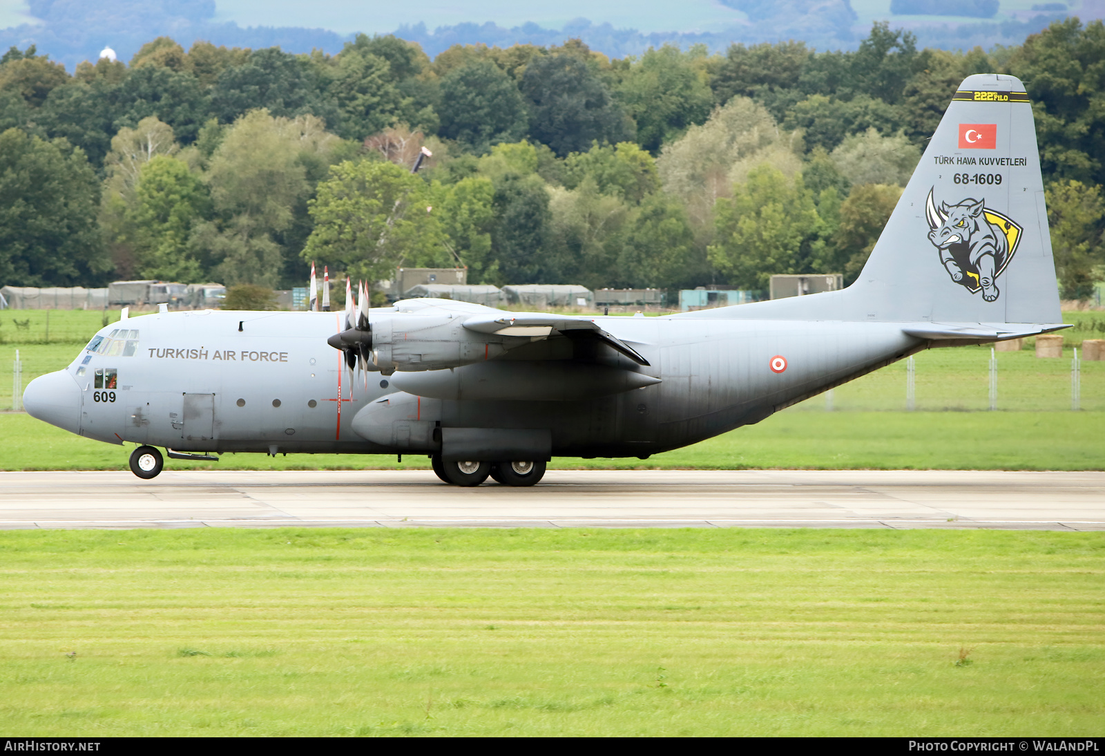 Aircraft Photo of 68-1609 | Lockheed C-130E Hercules (L-382) | Turkey - Air Force | AirHistory.net #498775