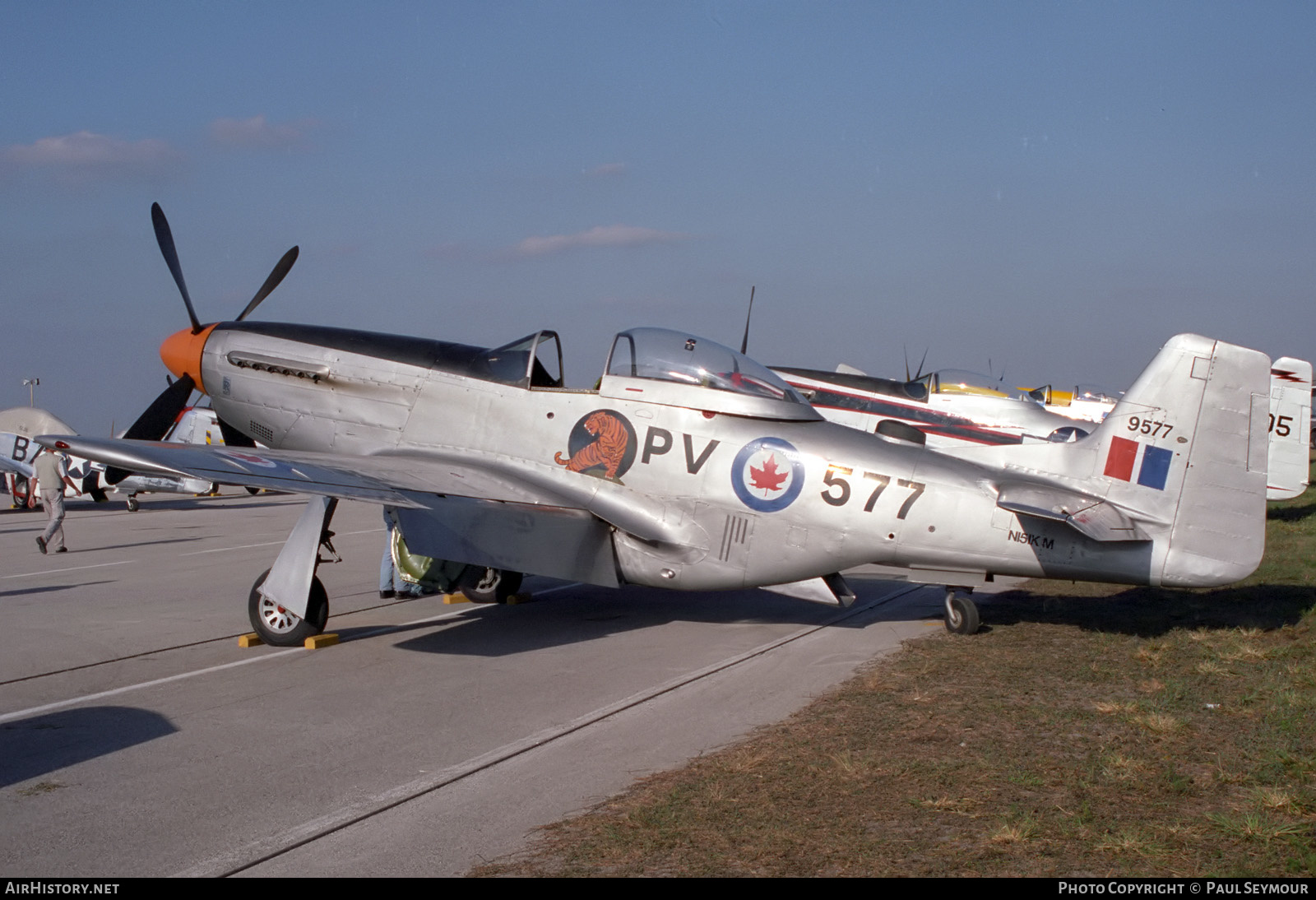 Aircraft Photo of N151KM / 9577 | North American P-51D Mustang | Canada - Air Force | AirHistory.net #498782