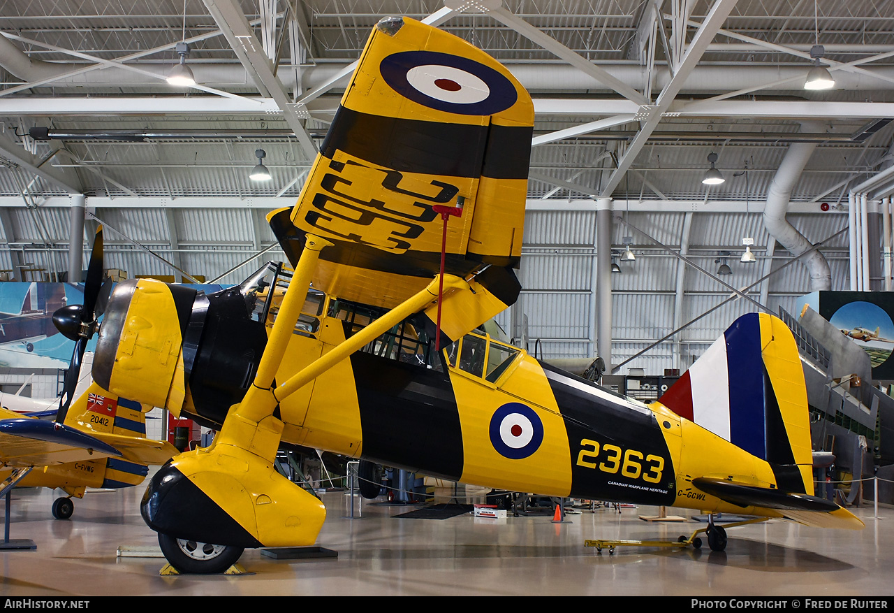 Aircraft Photo of C-GCWL / 2363 | Westland Lysander Mk.IIIA | Canadian Warplane Heritage | Canada - Air Force | AirHistory.net #498794