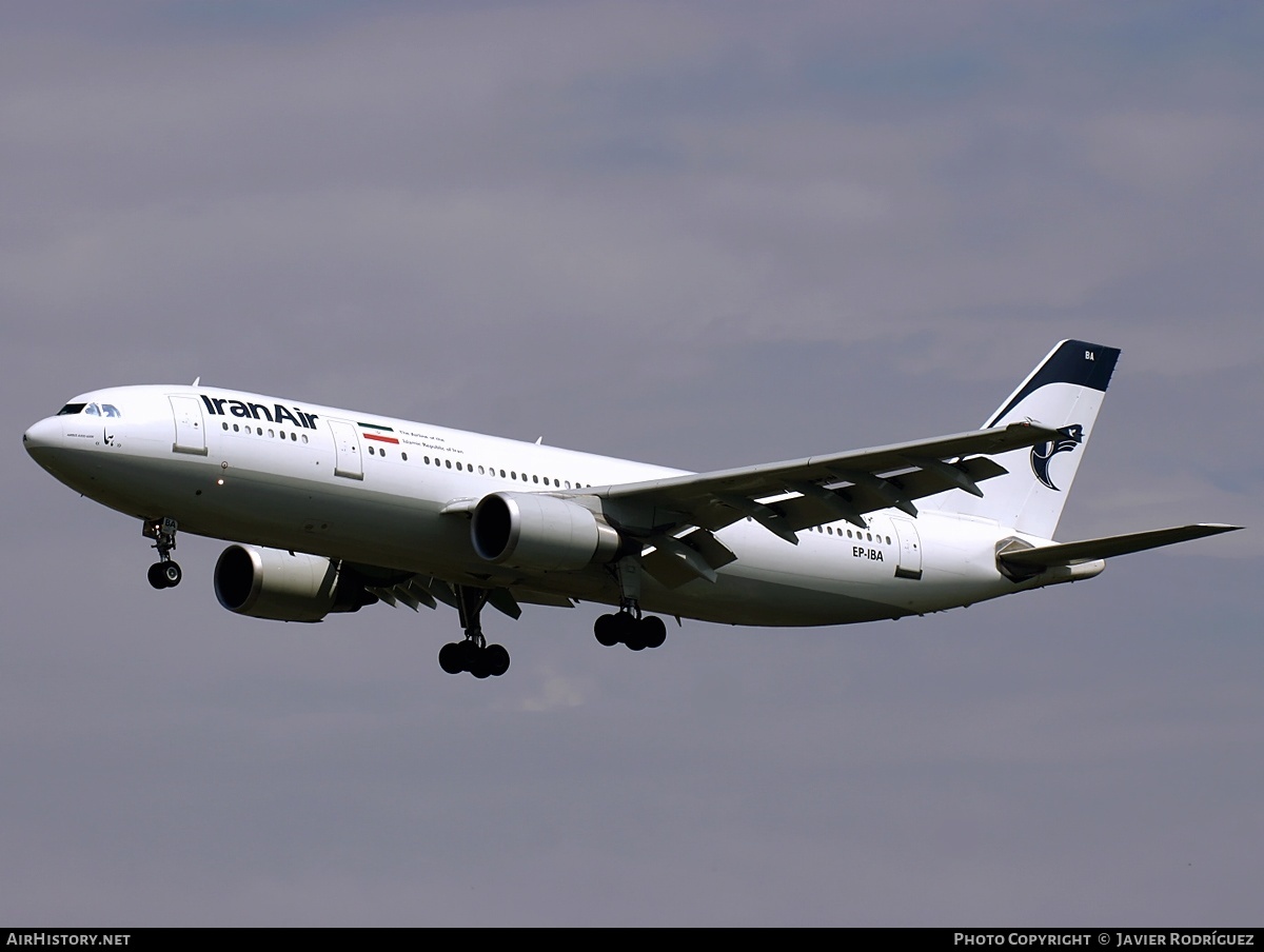 Aircraft Photo of EP-IBA | Airbus A300B4-605R | Iran Air | AirHistory.net #498803