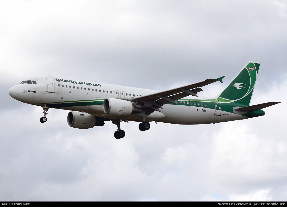 Aircraft Photo of YI-ARA | Airbus A320-214 | Iraqi Airways | AirHistory.net #498805