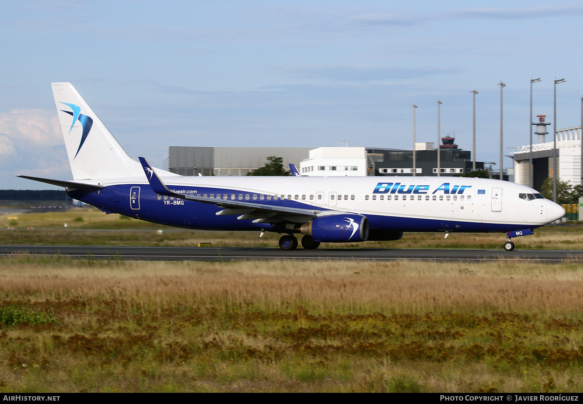 Aircraft Photo of YR-BMQ | Boeing 737-8FH | Blue Air | AirHistory.net #498821
