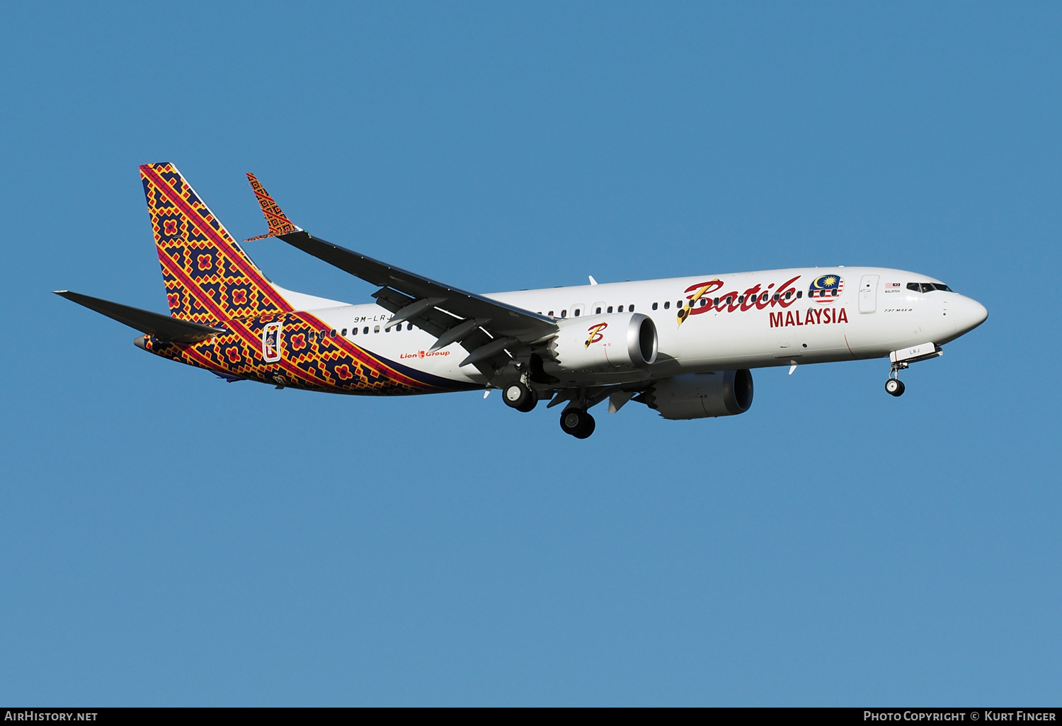 Aircraft Photo of 9M-LRJ | Boeing 737-8 Max 8 | Batik Air Malaysia | AirHistory.net #498848