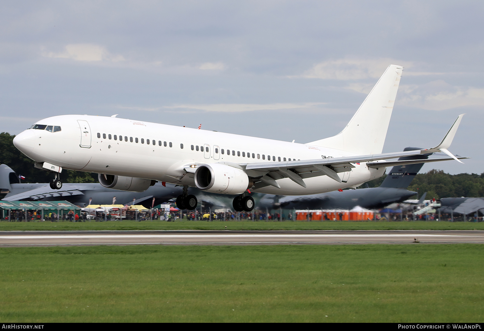 Aircraft Photo of OM-GTI | Boeing 737-8K5 | AirHistory.net #498849