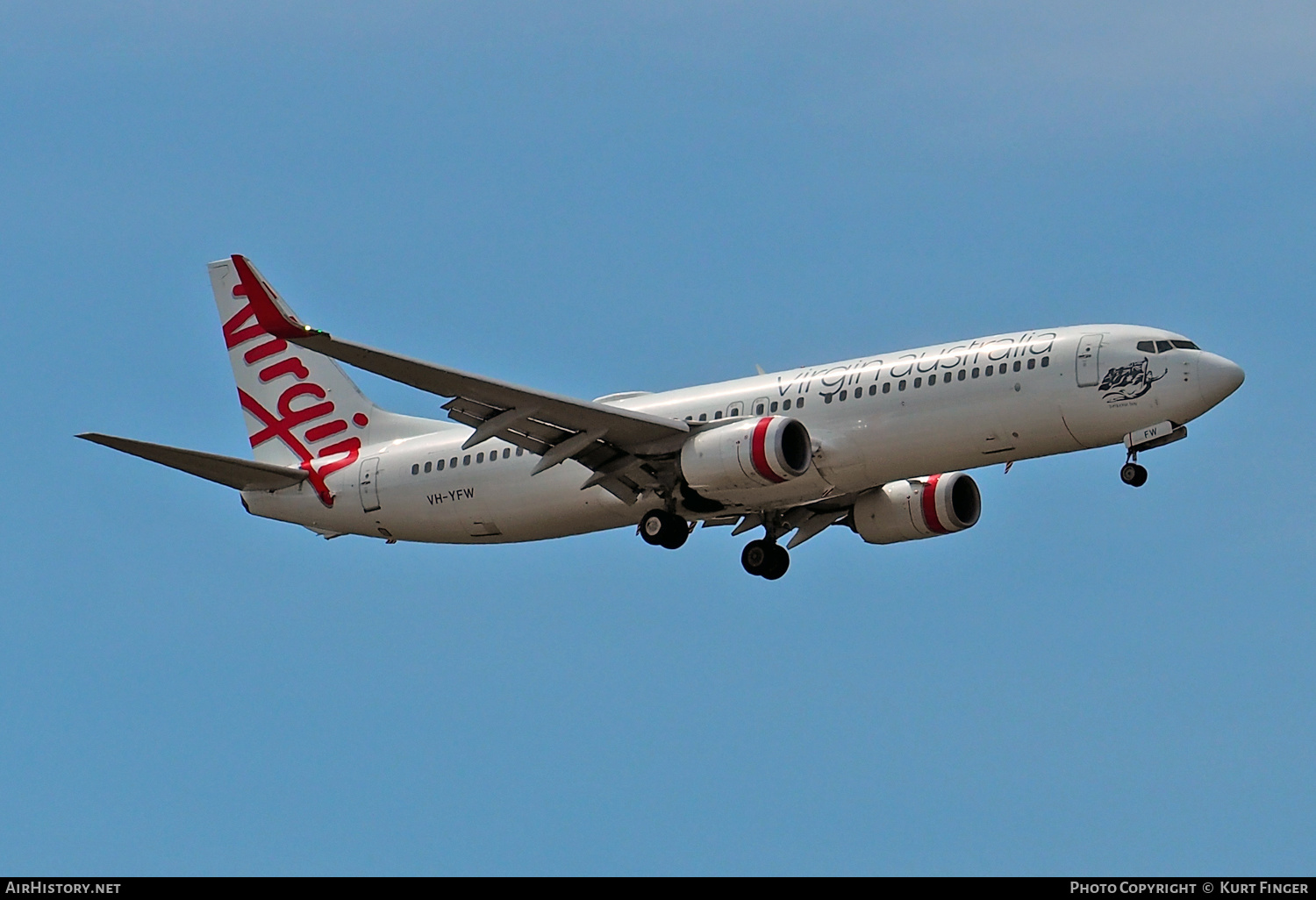 Aircraft Photo of VH-YFW | Boeing 737-8FE | Virgin Australia Airlines | AirHistory.net #498855