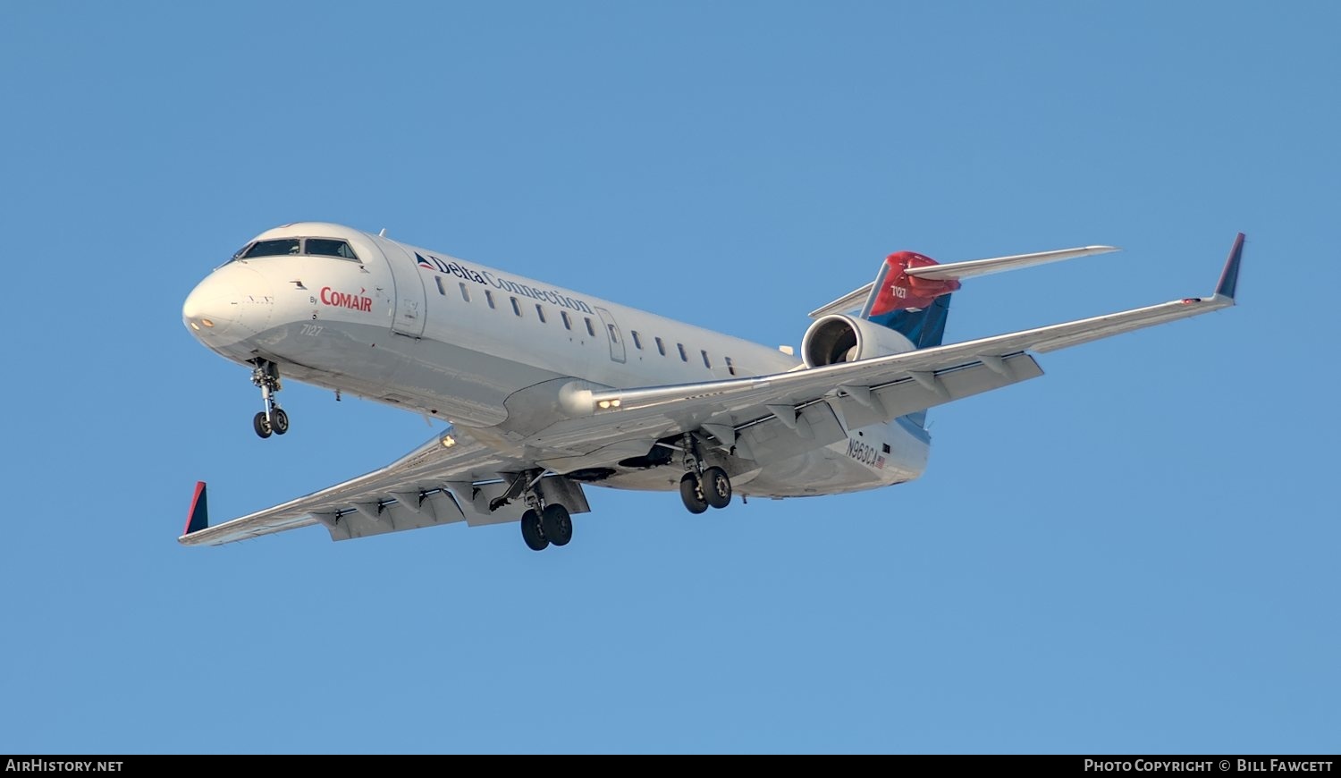 Aircraft Photo of N963CA | Canadair CRJ-100ER (CL-600-2B19) | Delta Connection | AirHistory.net #498856
