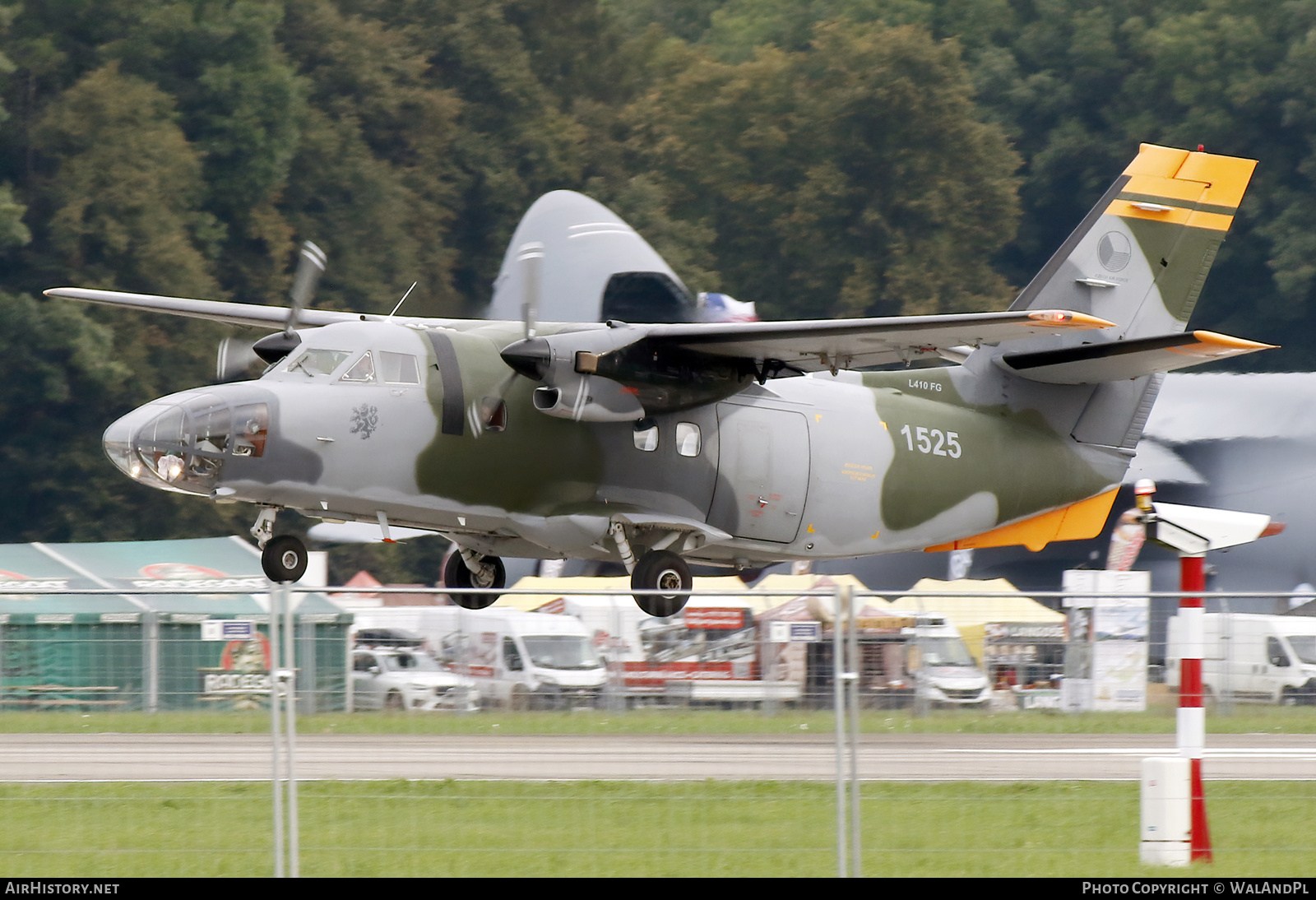 Aircraft Photo of 1525 | Let L-410FG Turbolet | Czechia - Air Force | AirHistory.net #498860