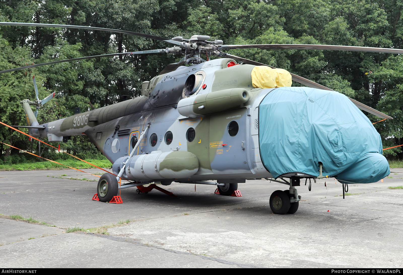Aircraft Photo of 9806 | Mil Mi-171Sh | Czechia - Air Force | AirHistory.net #498862