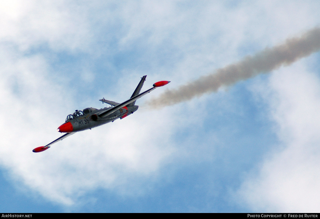 Aircraft Photo of MT-35 | Fouga CM-170R Magister | Belgium - Air Force | AirHistory.net #498875
