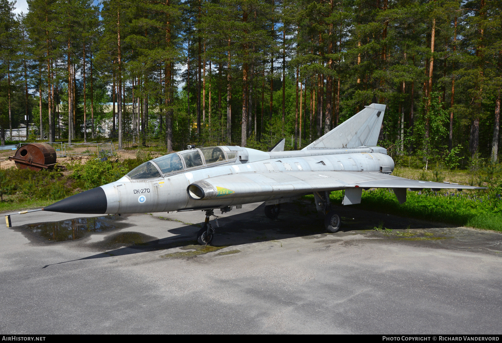 Aircraft Photo of DK-270 | Saab J35CS Draken | Finland - Air Force | AirHistory.net #498881
