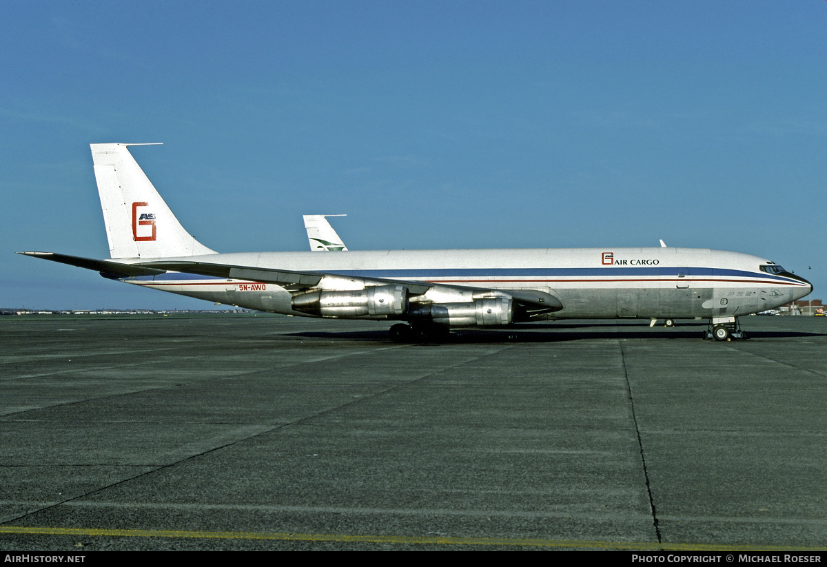 Aircraft Photo of 5N-AWO | Boeing 707-321C | GAS Air Cargo - General Aviation Services | AirHistory.net #498884