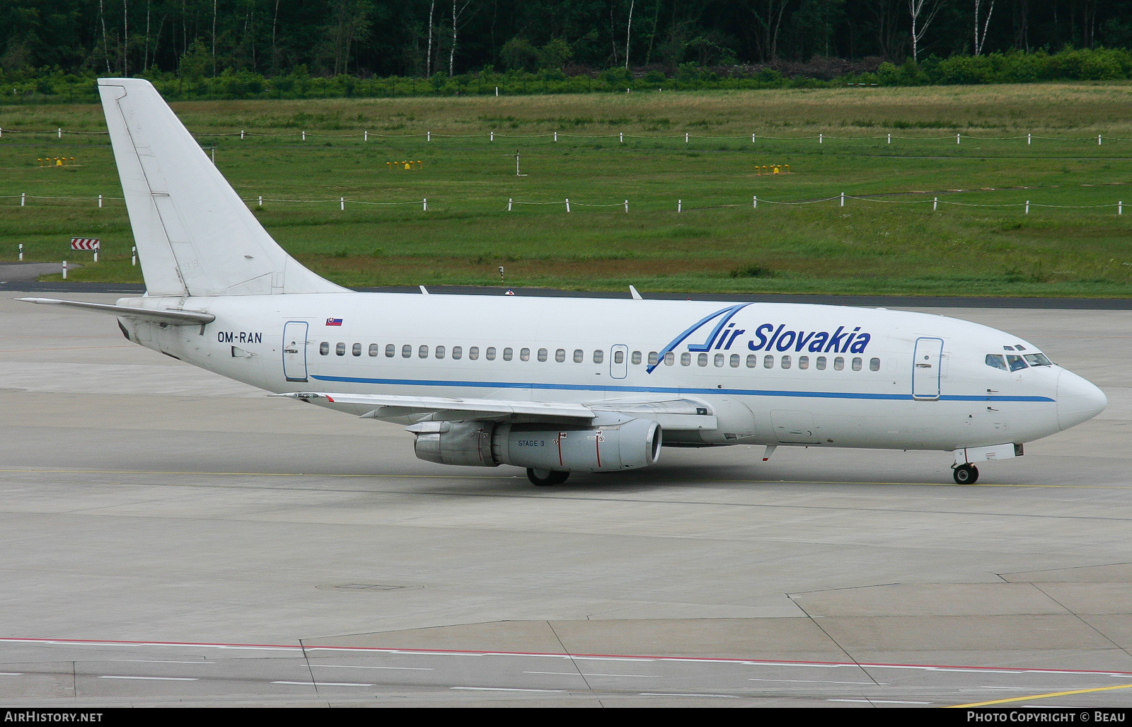 Aircraft Photo of OM-RAN | Boeing 737-230/Adv | Air Slovakia | AirHistory.net #498887