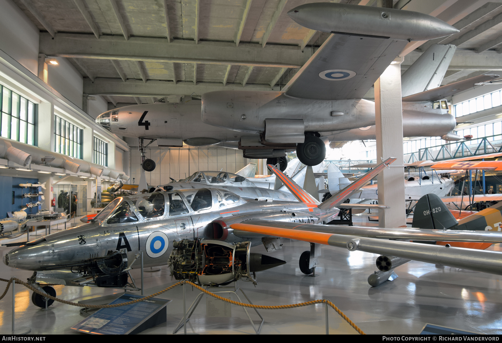 Aircraft Photo of FM-45 | Fouga CM-170R Magister | Finland - Air Force | AirHistory.net #498897