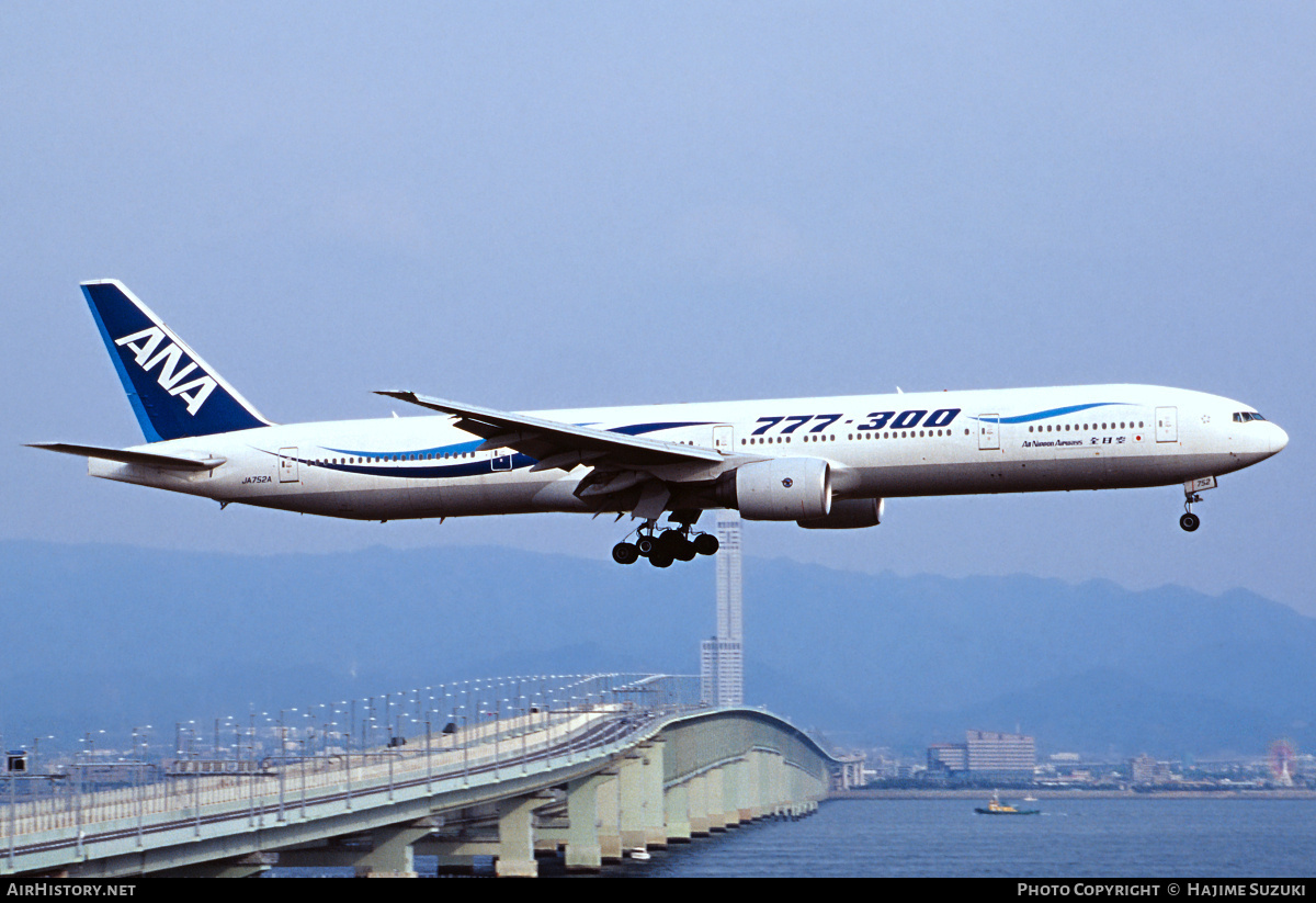 Aircraft Photo of JA752A | Boeing 777-381 | All Nippon Airways - ANA | AirHistory.net #498903