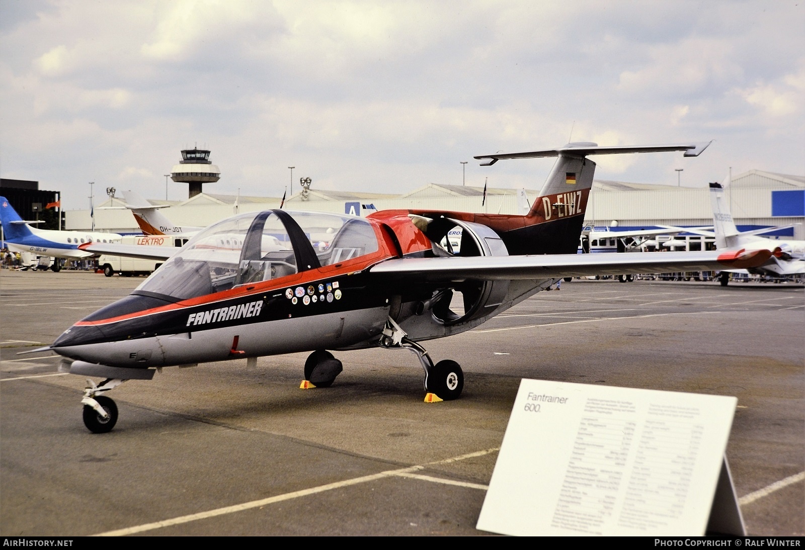 Aircraft Photo of D-EIWZ | RFB Fantrainer 600 | RFB - Rhein-Flugzeugbau | AirHistory.net #498907