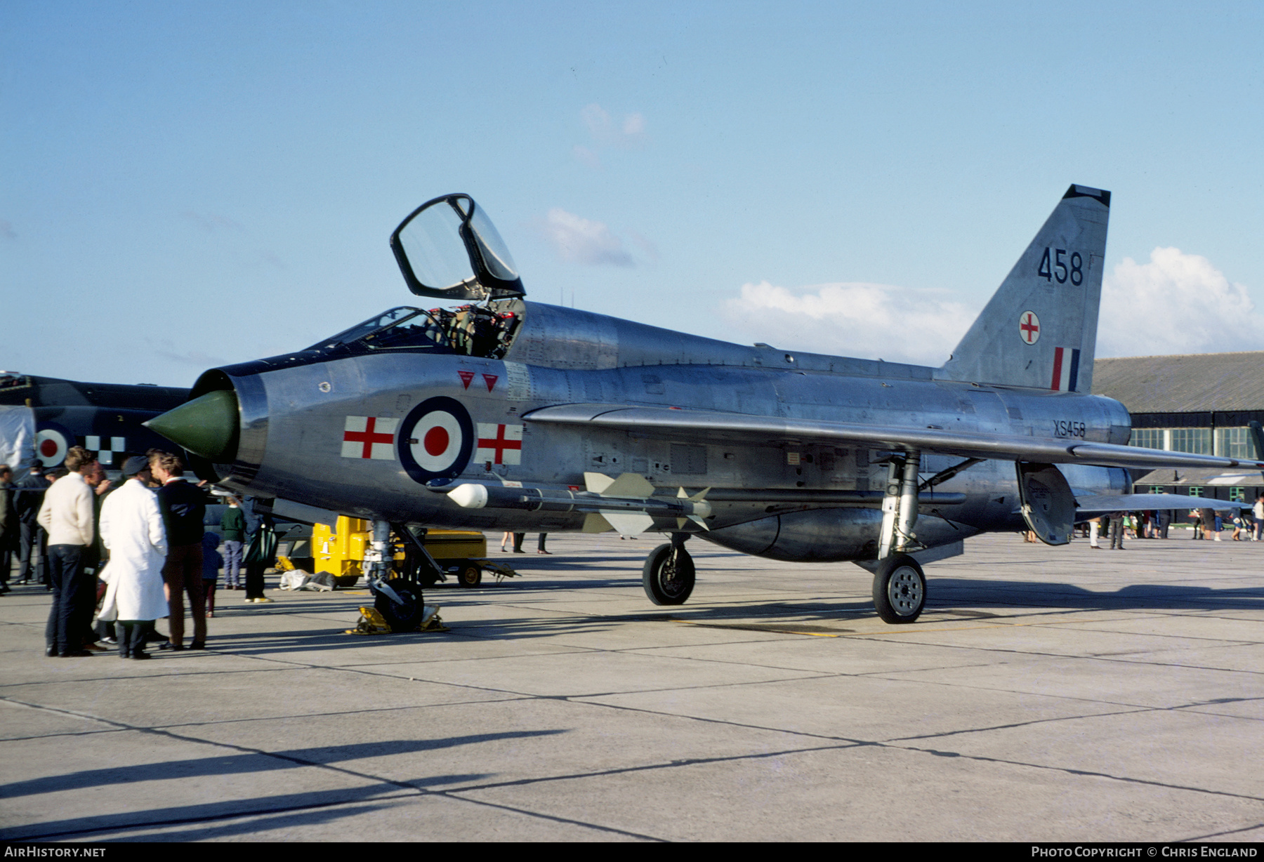 Aircraft Photo of XS458 | English Electric Lightning T5 | UK - Air Force | AirHistory.net #498922