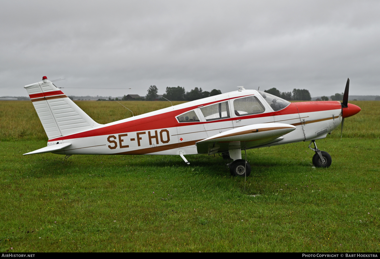 Aircraft Photo of SE-FHO | Piper PA-28-180 Cherokee E | AirHistory.net #498930