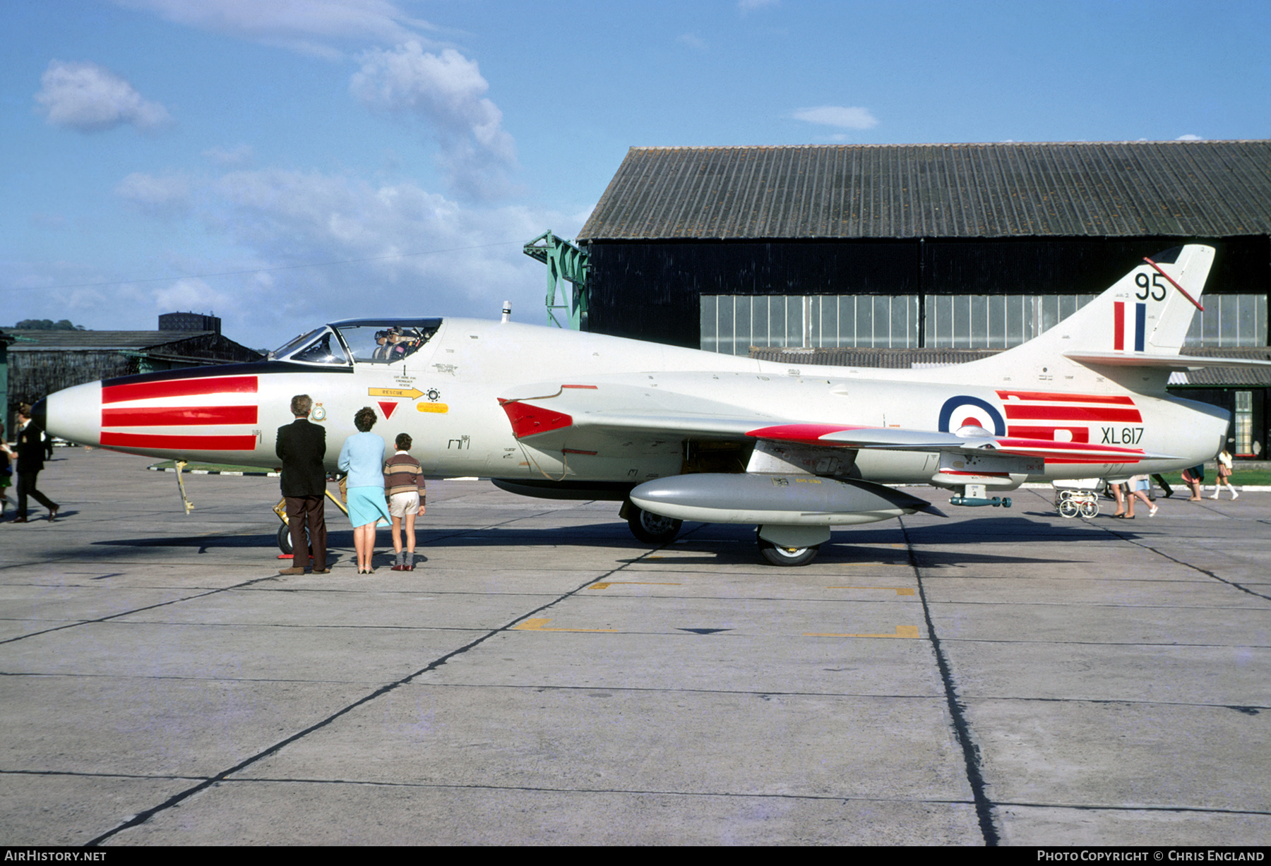 Aircraft Photo of XL617 | Hawker Hunter T7 | UK - Air Force | AirHistory.net #498931