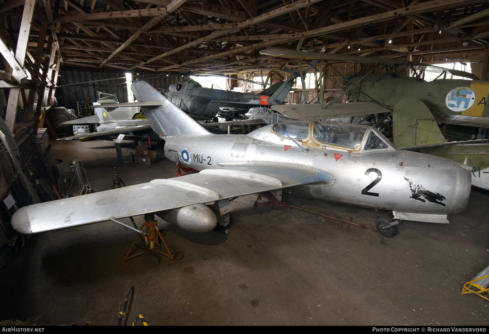 Aircraft Photo of MU-2 | Mikoyan-Gurevich MiG-15UTI | Finland - Air Force | AirHistory.net #498933