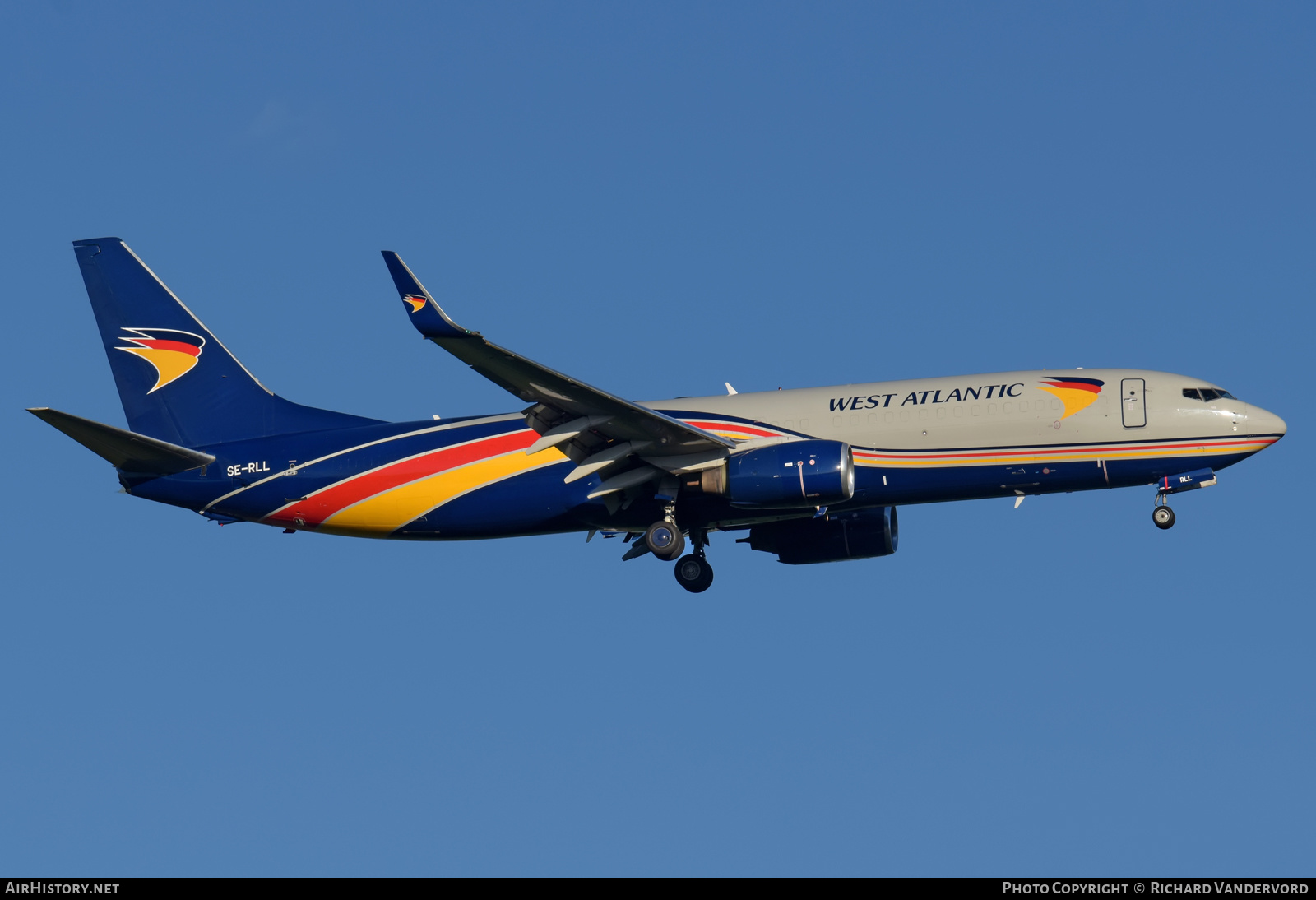 Aircraft Photo of SE-RLL | Boeing 737-83N(BCF) | West Atlantic Cargo Airlines | AirHistory.net #498941