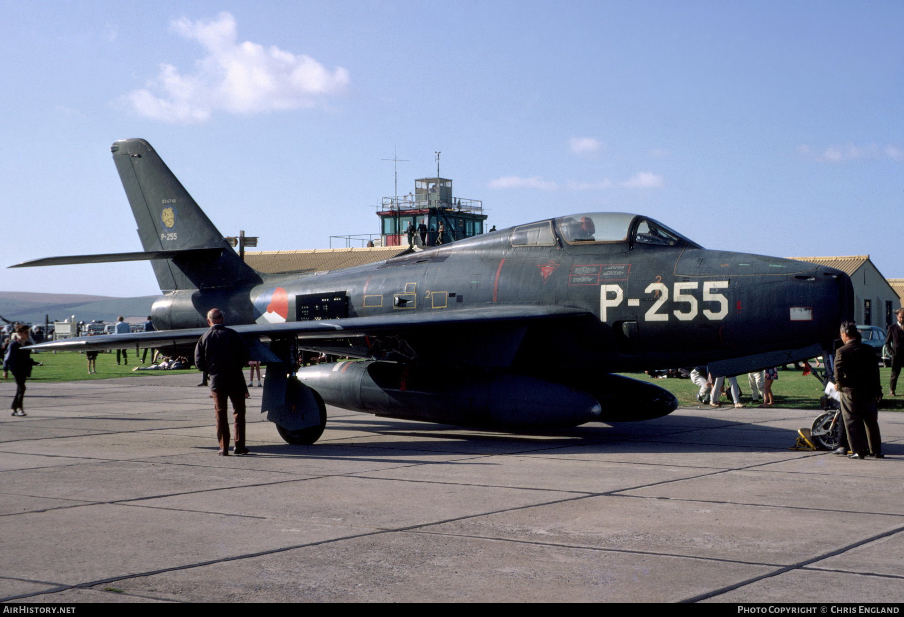 Aircraft Photo of P-255 | Republic F-84F Thunderstreak | Netherlands - Air Force | AirHistory.net #498946
