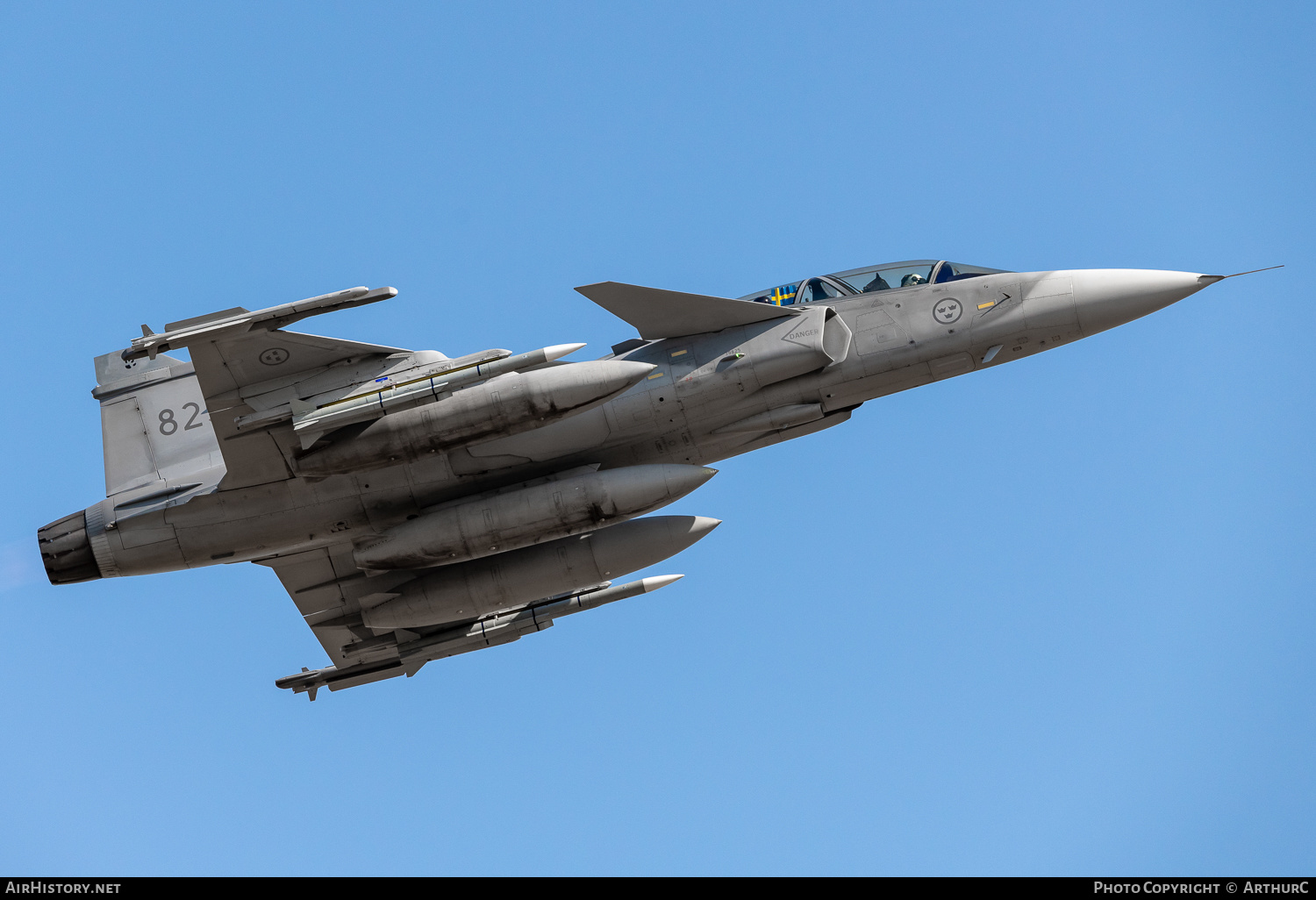 Aircraft Photo of 39825 | Saab JAS 39D Gripen | Sweden - Air Force | AirHistory.net #498954