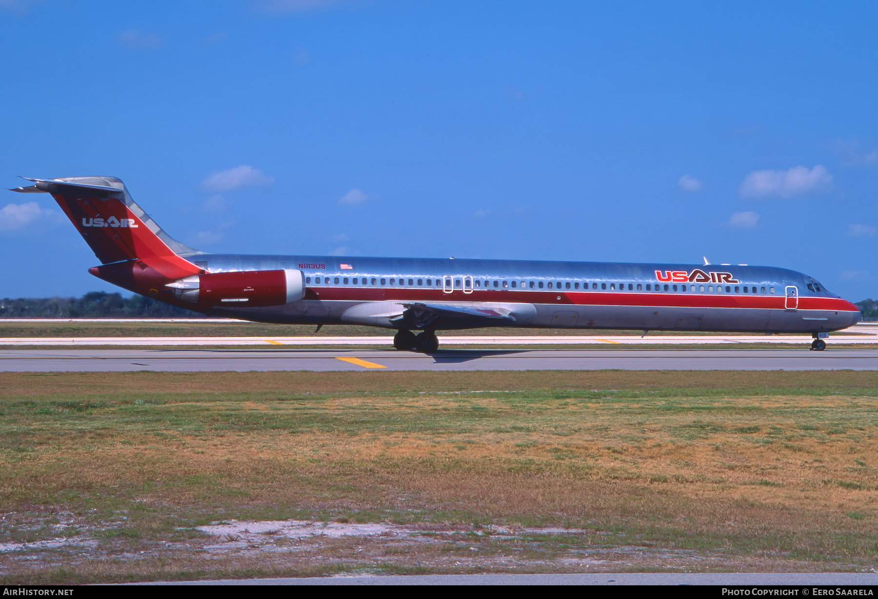 Aircraft Photo of N813US | McDonnell Douglas MD-81 (DC-9-81) | USAir | AirHistory.net #498976