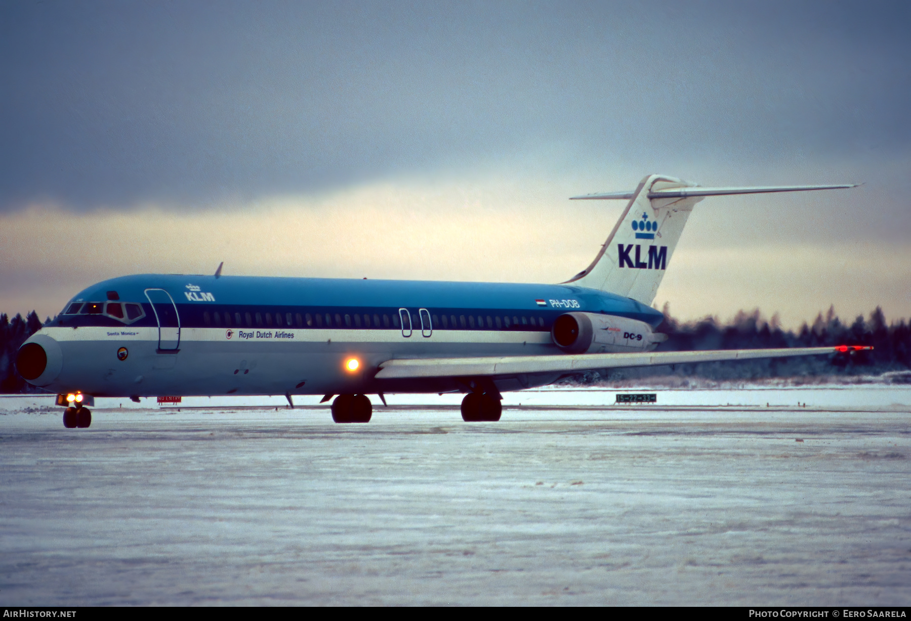 Aircraft Photo of PH-DOB | McDonnell Douglas DC-9-32 | KLM - Royal Dutch Airlines | AirHistory.net #498985