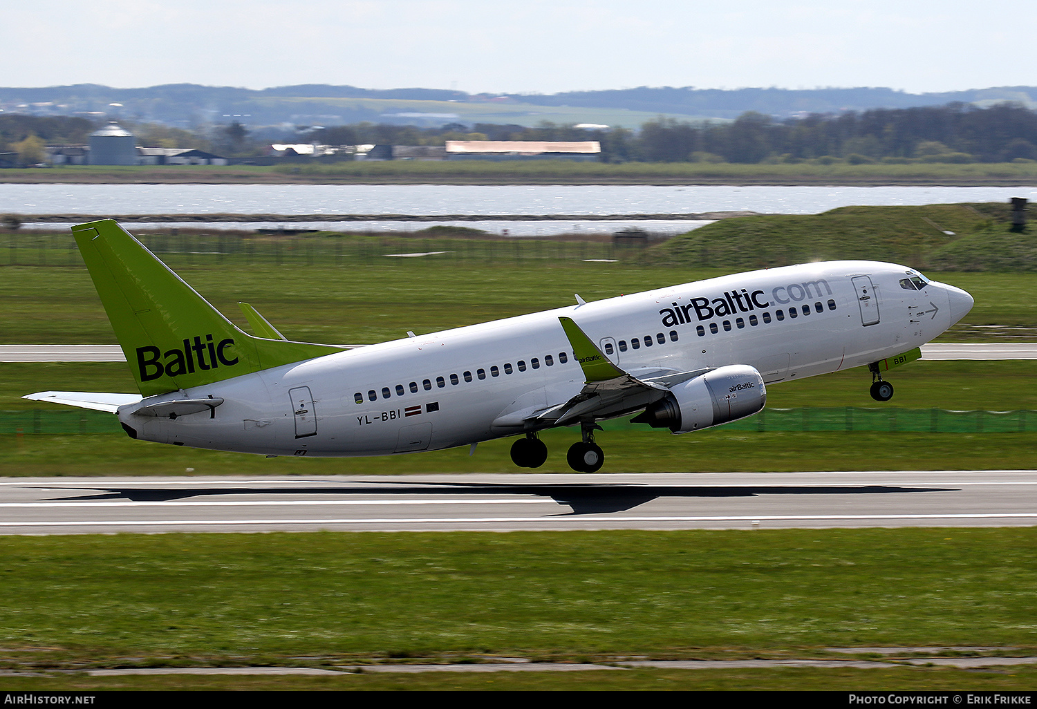 Aircraft Photo of YL-BBI | Boeing 737-33A | AirBaltic | AirHistory.net #498988