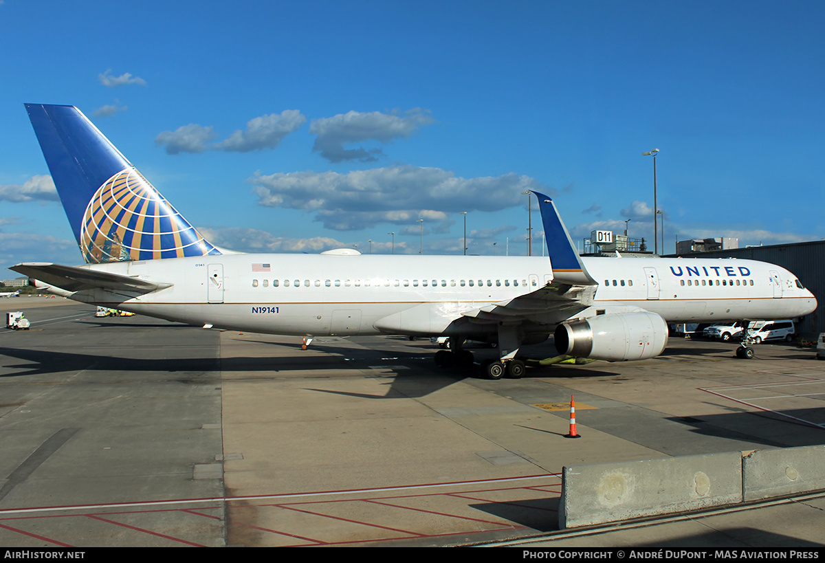 Aircraft Photo of N19141 | Boeing 757-224 | United Airlines | AirHistory.net #499002