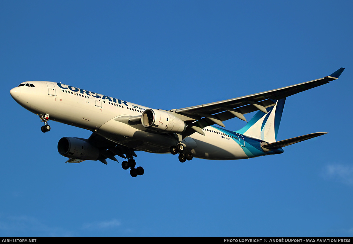 Aircraft Photo of F-HCAT | Airbus A330-243 | Corsair International | AirHistory.net #499025