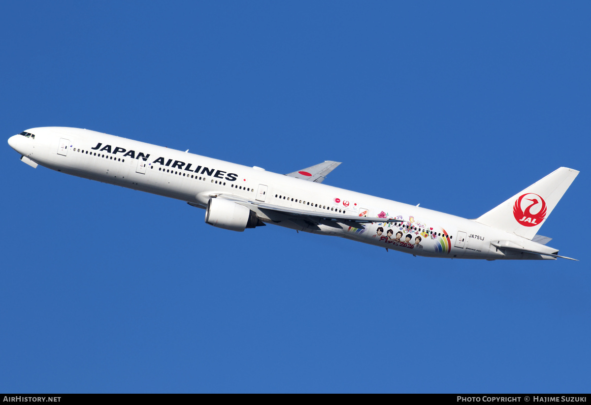 Aircraft Photo of JA751J | Boeing 777-346 | Japan Airlines - JAL | AirHistory.net #499040