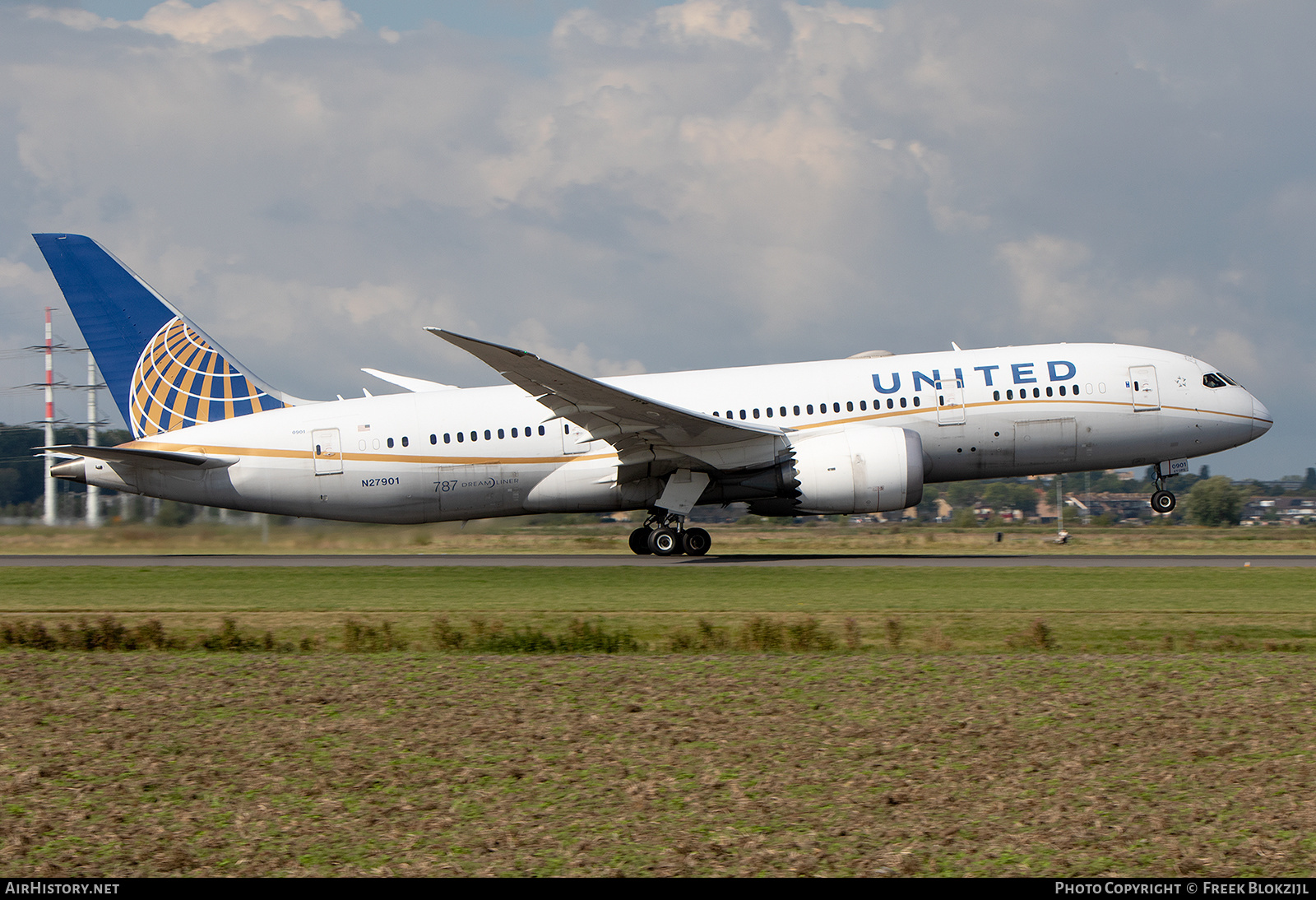 Aircraft Photo of N27901 | Boeing 787-8 Dreamliner | United Airlines | AirHistory.net #499047
