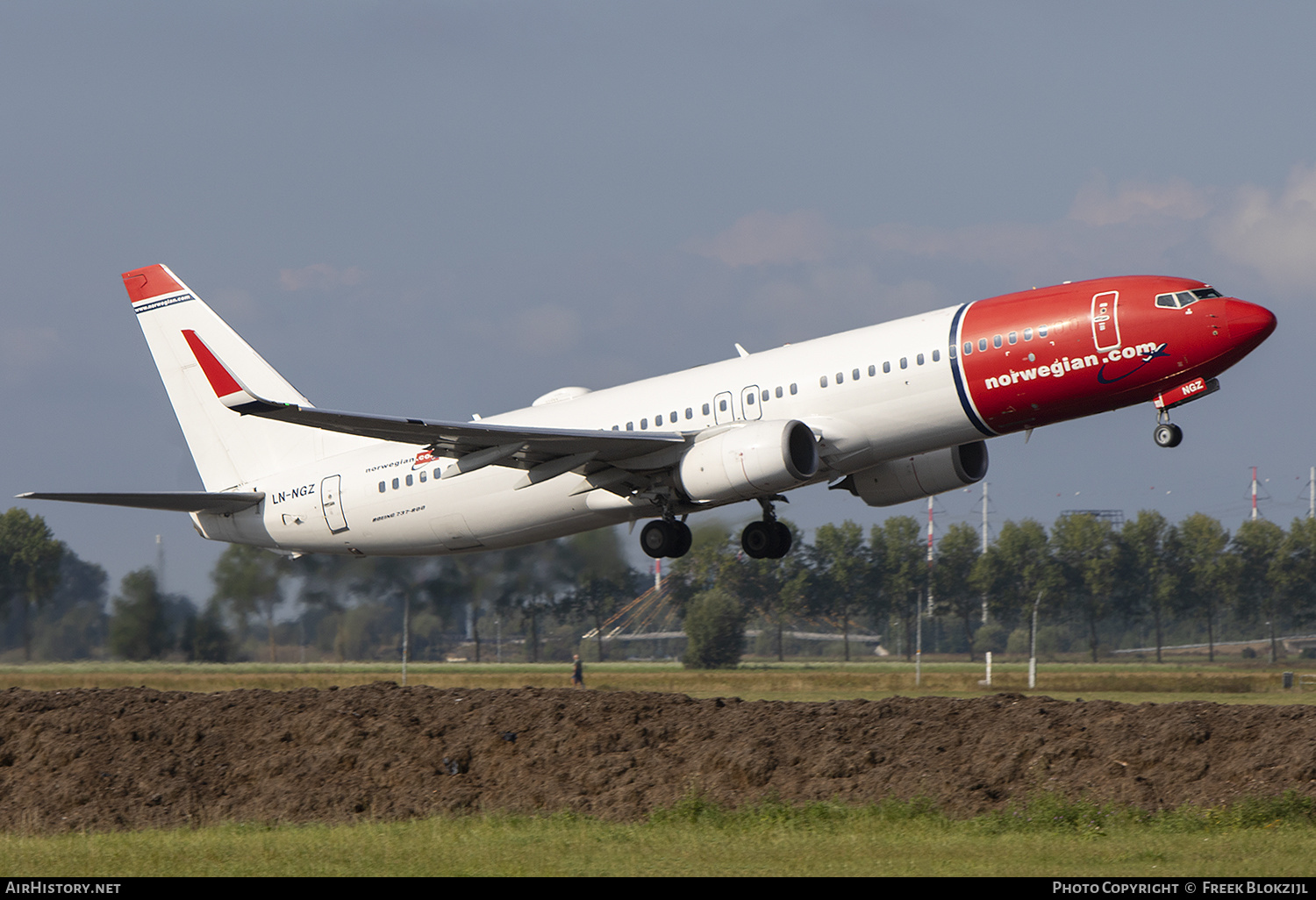 Aircraft Photo of LN-NGZ | Boeing 737-8JP | Norwegian | AirHistory.net #499050