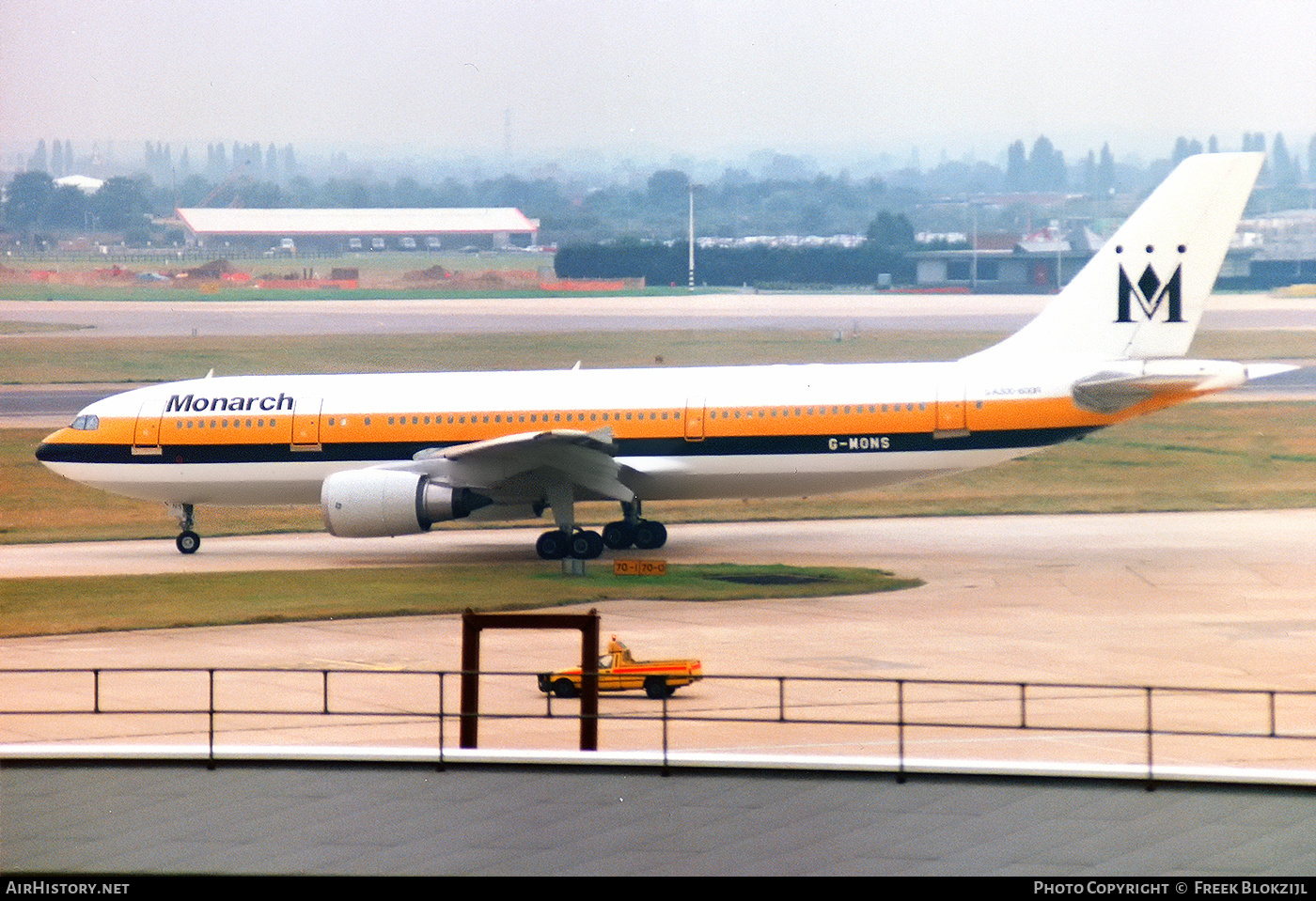 Aircraft Photo of G-MONS | Airbus A300B4-605R | Monarch Airlines | AirHistory.net #499060