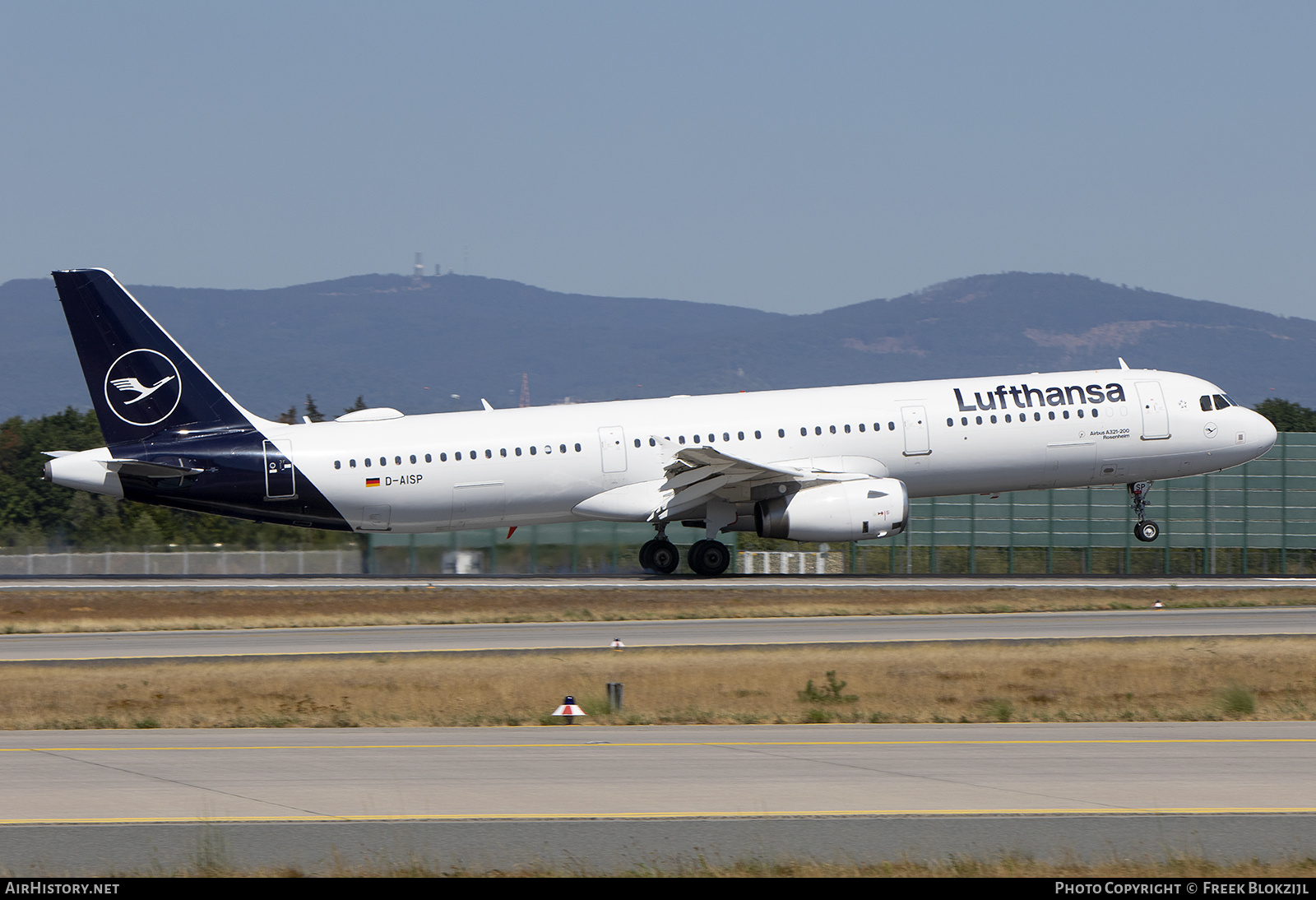 Aircraft Photo of D-AISP | Airbus A321-231 | Lufthansa | AirHistory.net #499061