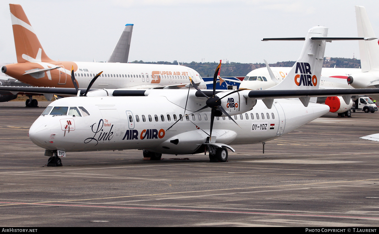 Aircraft Photo of OY-YDZ | ATR ATR-72-600 (ATR-72-212A) | Air Cairo | AirHistory.net #499064