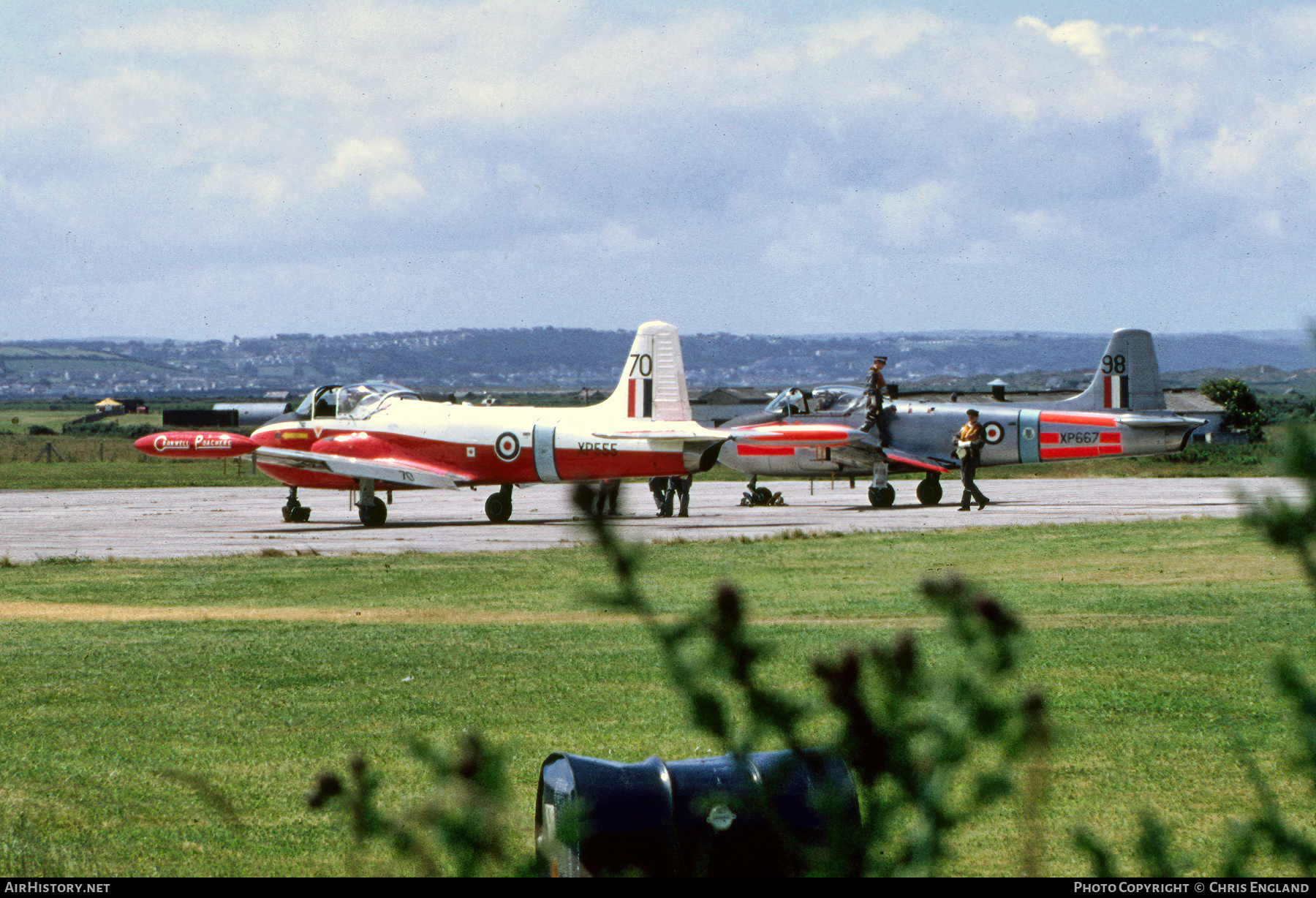 Aircraft Photo of XP555 | Hunting P.84 Jet Provost T4 | UK - Air Force | AirHistory.net #499076