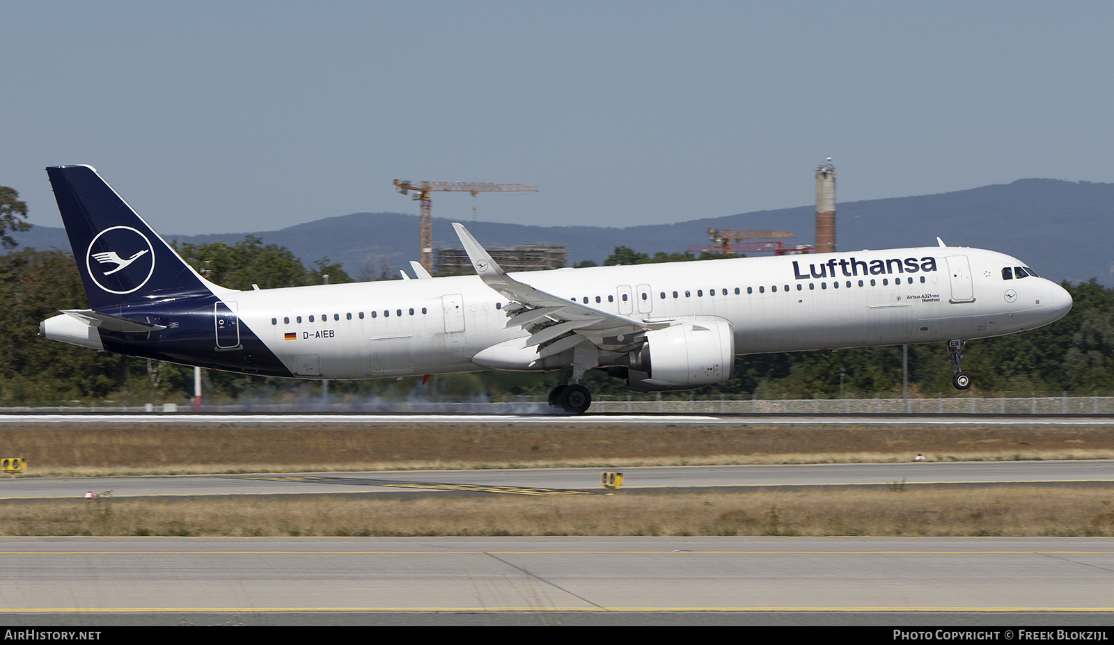 Aircraft Photo of D-AIEB | Airbus A321-271NX | Lufthansa | AirHistory.net #499080