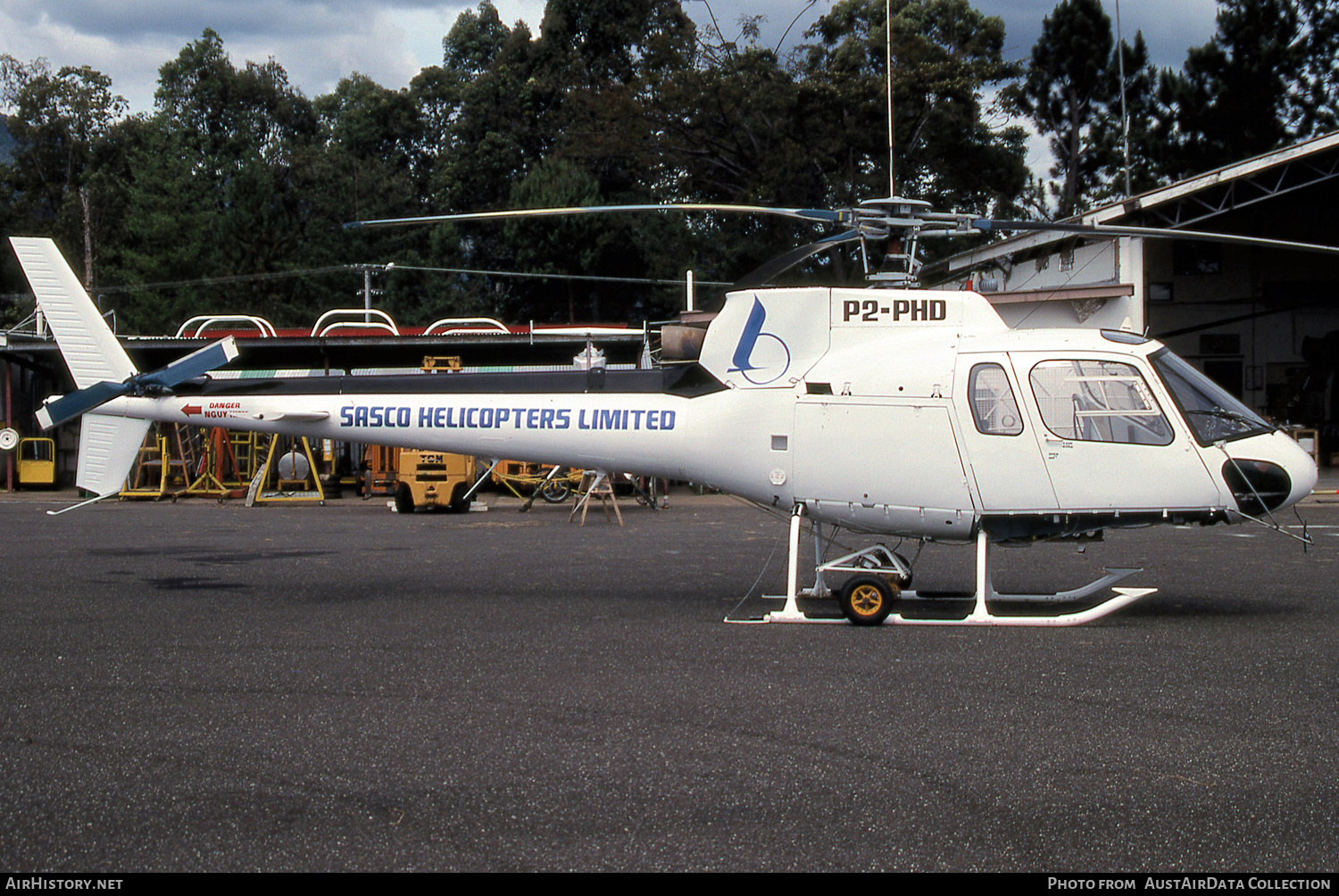 Aircraft Photo of P2-PHD | Aerospatiale AS-350BA Squirrel | Sasco Helicopters | AirHistory.net #499100