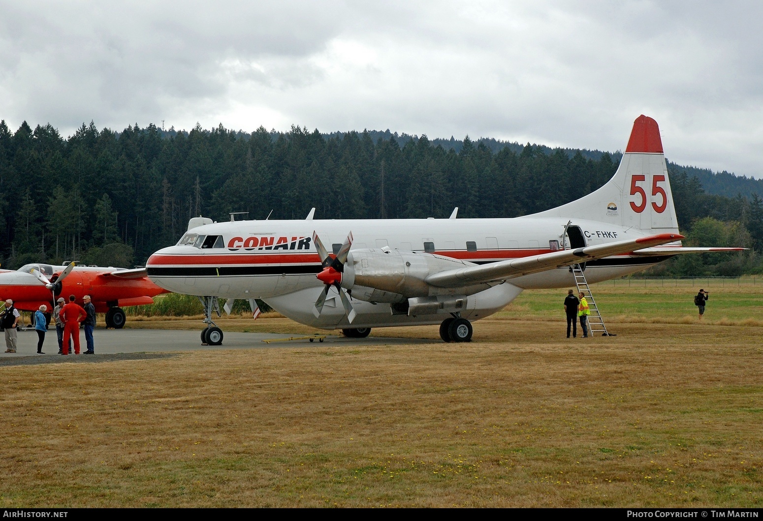 Aircraft Photo of C-FHKF | Convair 580/AT | Conair Aviation | AirHistory.net #499101